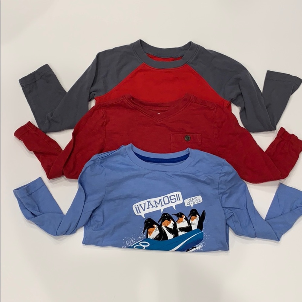 Boys Long Sleeve T-Shirt Bundle